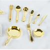 Miniature 11 PCS Mini Tableware Model Mixing Spoon Simulation Cutlery  Play House Kitchen Toy