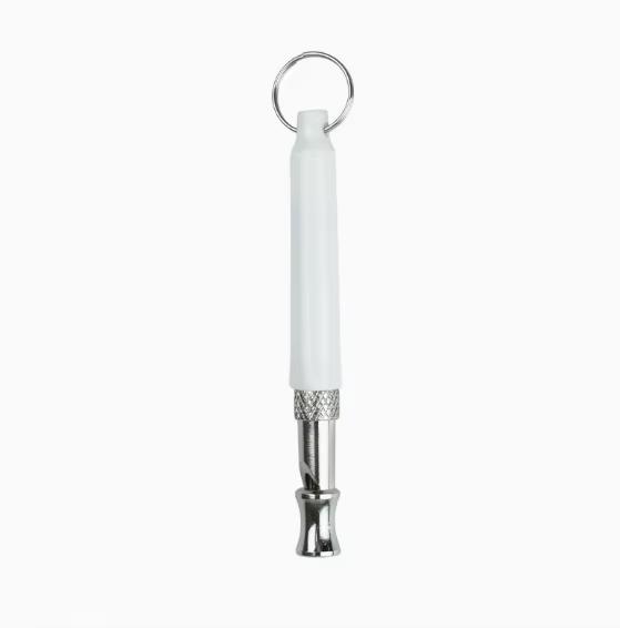 1 Pack Adjustable Ultrasonic Silent Dog Whistle Stop Neighbor Dog Barking Dog Recall Training Free Black White Lanyard Included