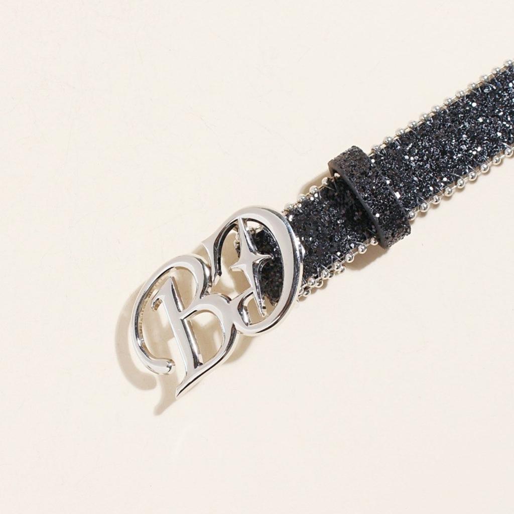 Blingbling Waist Belt for Street Dance Jean Belt Livehouse Punk Waist Chain Stunning Glitter