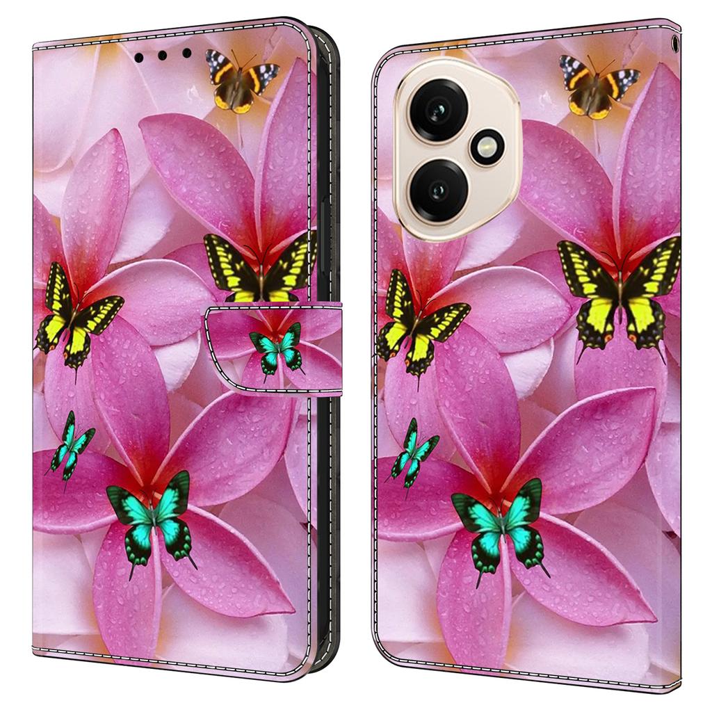 For Honor 400 5G (Global) Wallet Case Pattern Printing Stand Leather Flip Phone Cover