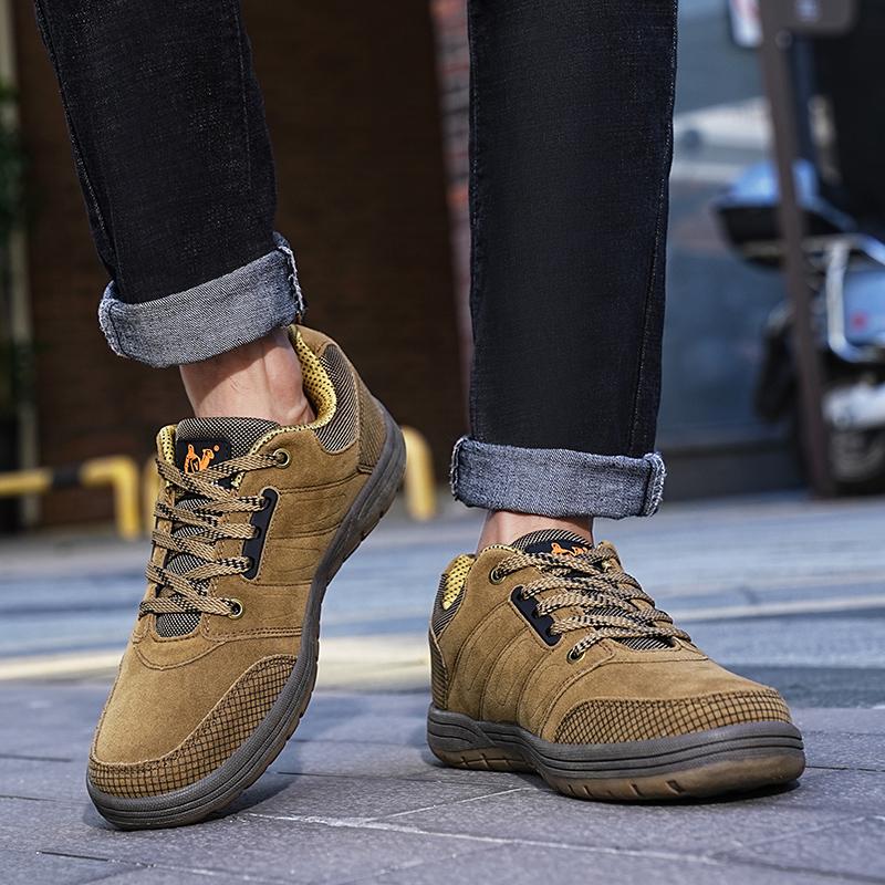 New Mens Durable Robust Hiking Shoes High-Traction Trail-Perfect Sneakers for Adventure-Ready Mountaineering Trekking Sneakers