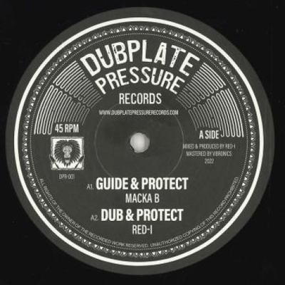 12inch Record MACKA B, RED I / RANKING JOE & EARL - Guide & Protect; Dub & Protect / Ja DPR001 Dubplate Pressu 2022 UK Reggae, Ska & Dub