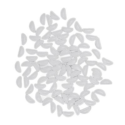 50 paia di naselli per occhiali in silicone antiscivolo comodi cuscinetti d'aria per occhiali