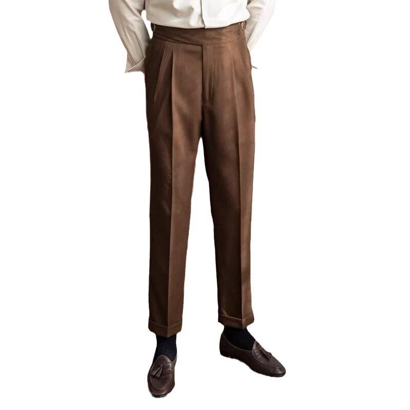 Premium Drop Pants Nine-point Pants Men's Straight Loose Casual Men's Pants Are Hot-selling