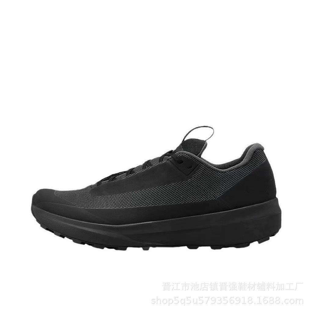 LD4 No Standard Flat Replacement Low-top Going Out Hiking Shoes Light Luxury Waterproof and Non-slip Off-road Running Men's Shoes