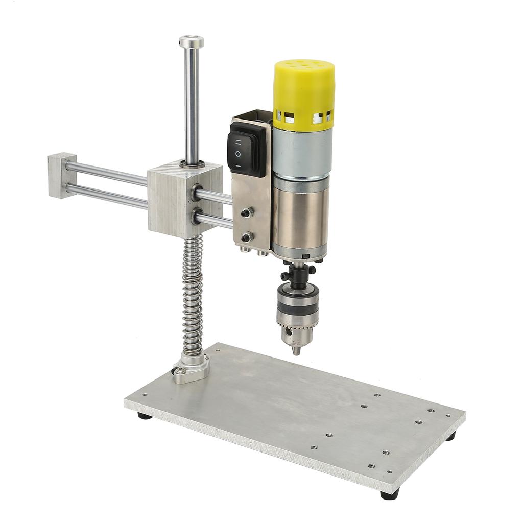 Electric Tapping Machine Manual Desktop Adjustable Speed Drilling Tapper 6000r/min AC 110‑240VEU Plug