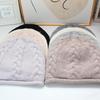 Autumn and Winter High-quality Wool Fashion Crimping Temperament Versatile Pullover Hat Solid Color Simple Warm Elegance Stacking Hat
