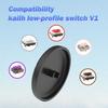 24/28.5mm Button Caps Replacement Smooth Caps for  Arcade Joystick Gamepad Part Accessories Joystick Button Cover
