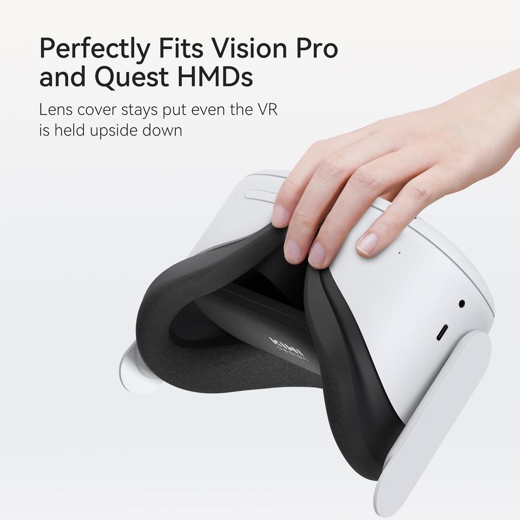 KIWI design Linsenschutzabdeckung für Vision Pro Quest Kompatibel mit Rift Valve Pico 4 Japanisch HP Reverb G2 Starker Schutz Einfache Installation