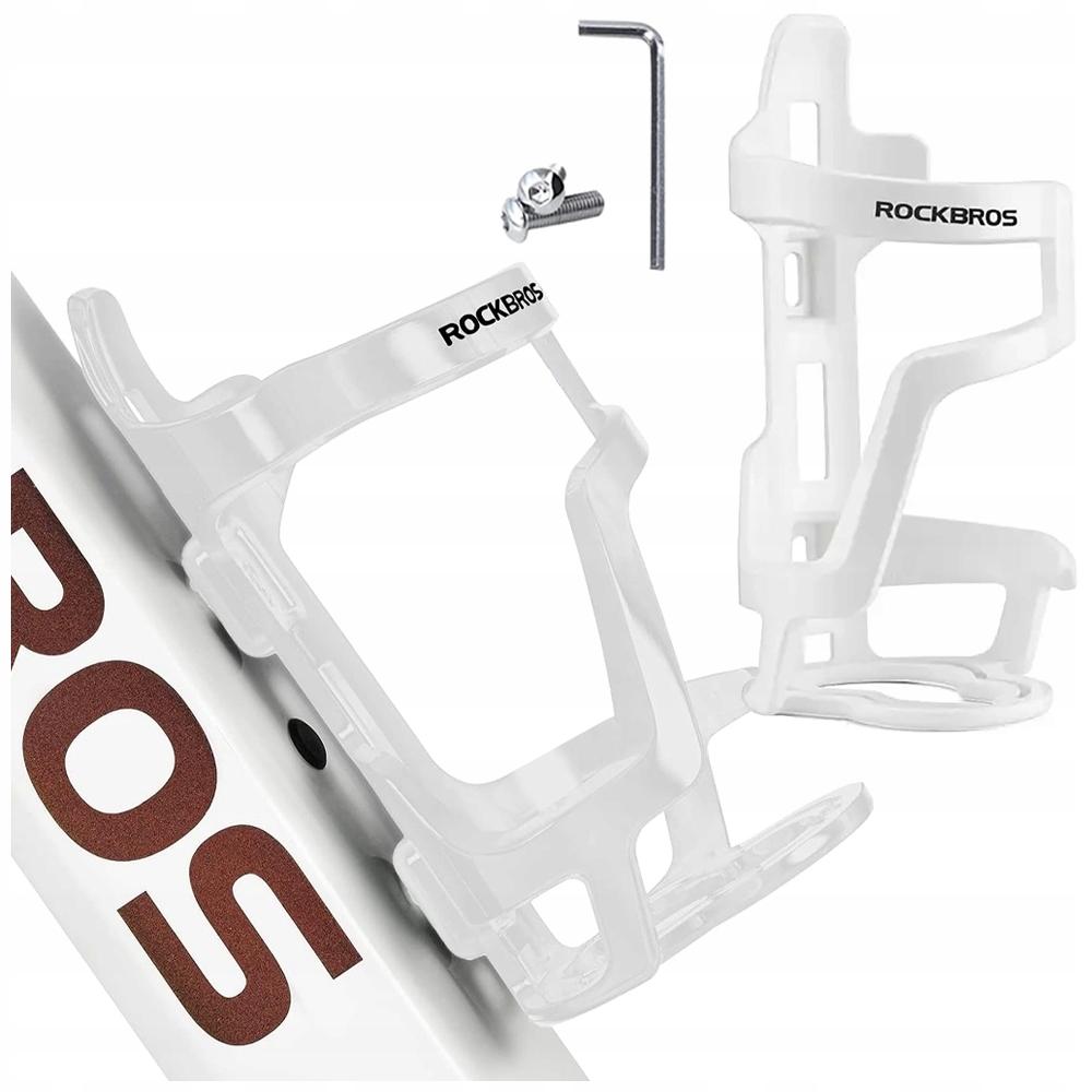 Portabidón Rockbros 31210012002 para Bicicleta - Blanco
