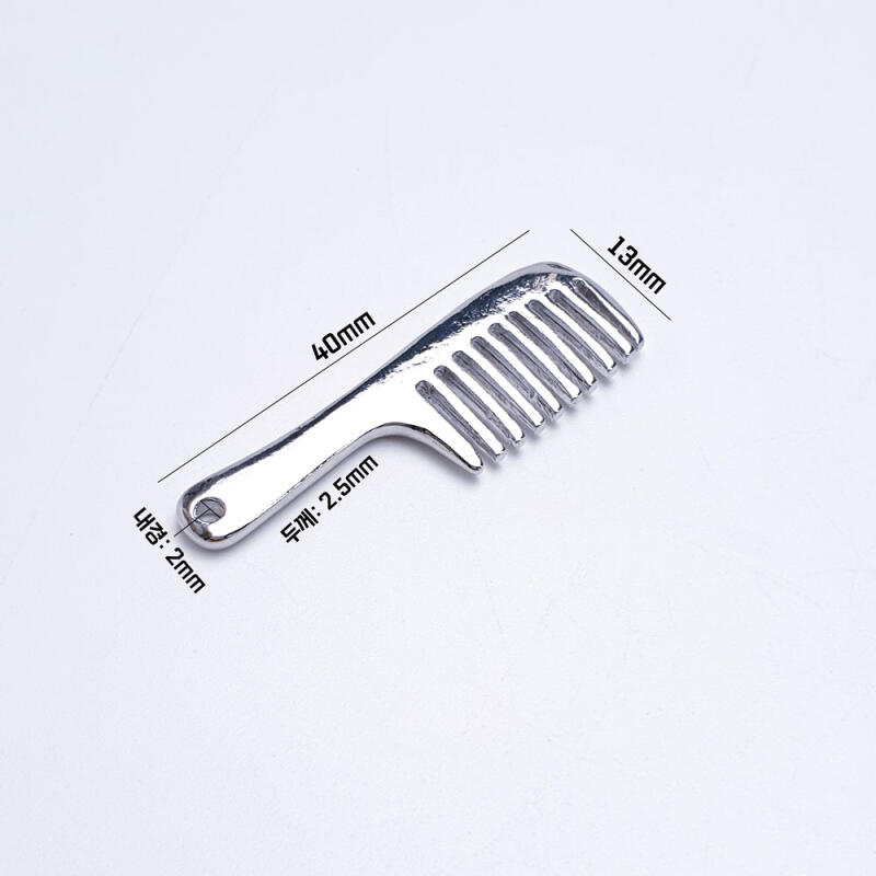 Mini hair comb keychain axe comb pendant accessory accessories