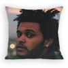 The WWeeknd XO Singer Pillow Case Antidustmite Pillowcase Invisible Zipper Silky Short Plush Sofa Cushion Cover