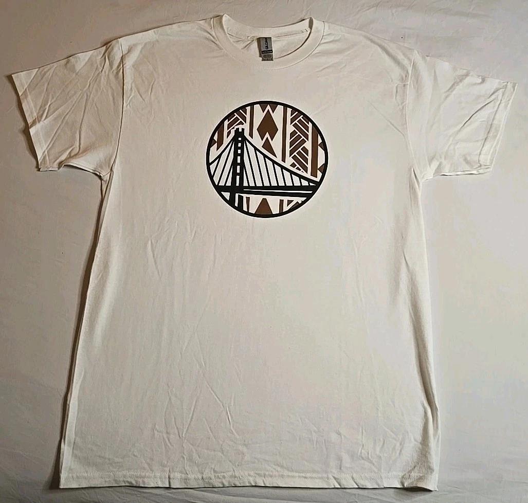 Golden State Warriors Polynesian Heritage Night T-Shirt White Size Large L