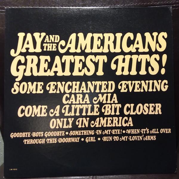 LP Record JAY  THE AMERICANS  Jay And The Americans Greatest Hits LM1010 LIBERTY 1982 US Rock Used