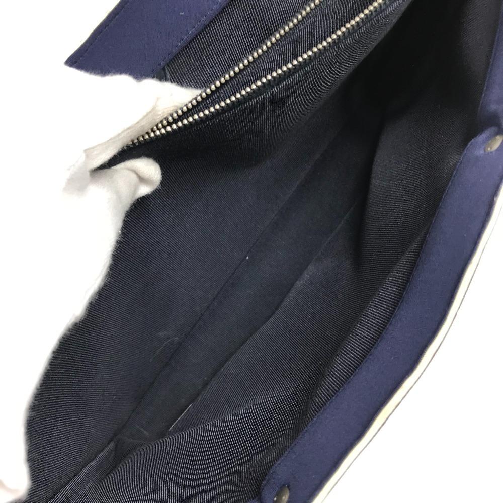 CHANEL Bag Tote Bag Hand Bag polyamide Navy/Silver