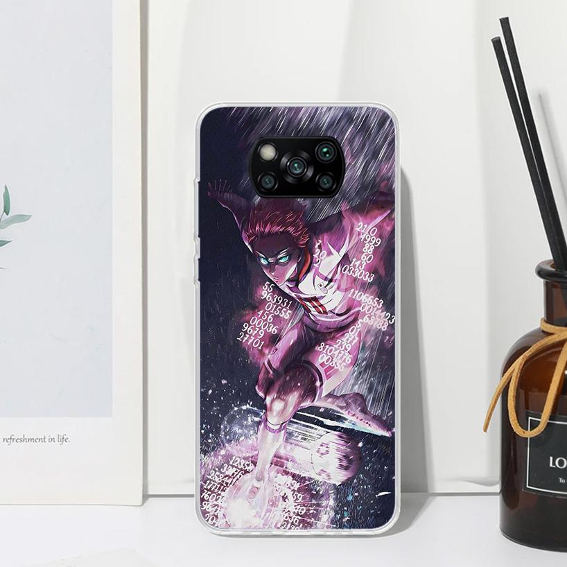 Blue Lock Shidou Ryusei Phone Case For Xiaomi Poco X7 X6 X5 M7 M8 Pro F7 Ultra Redmi 15C 15 13C 13 12C 12 10 10C 10A Art Fundas