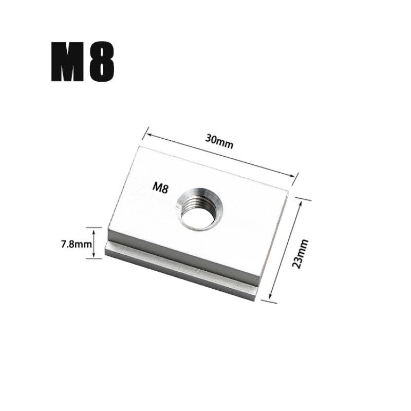 Woodworking Ruter Table T Track Metal Quick Acting Hold Down Clamp Set for T-Slot T-Track