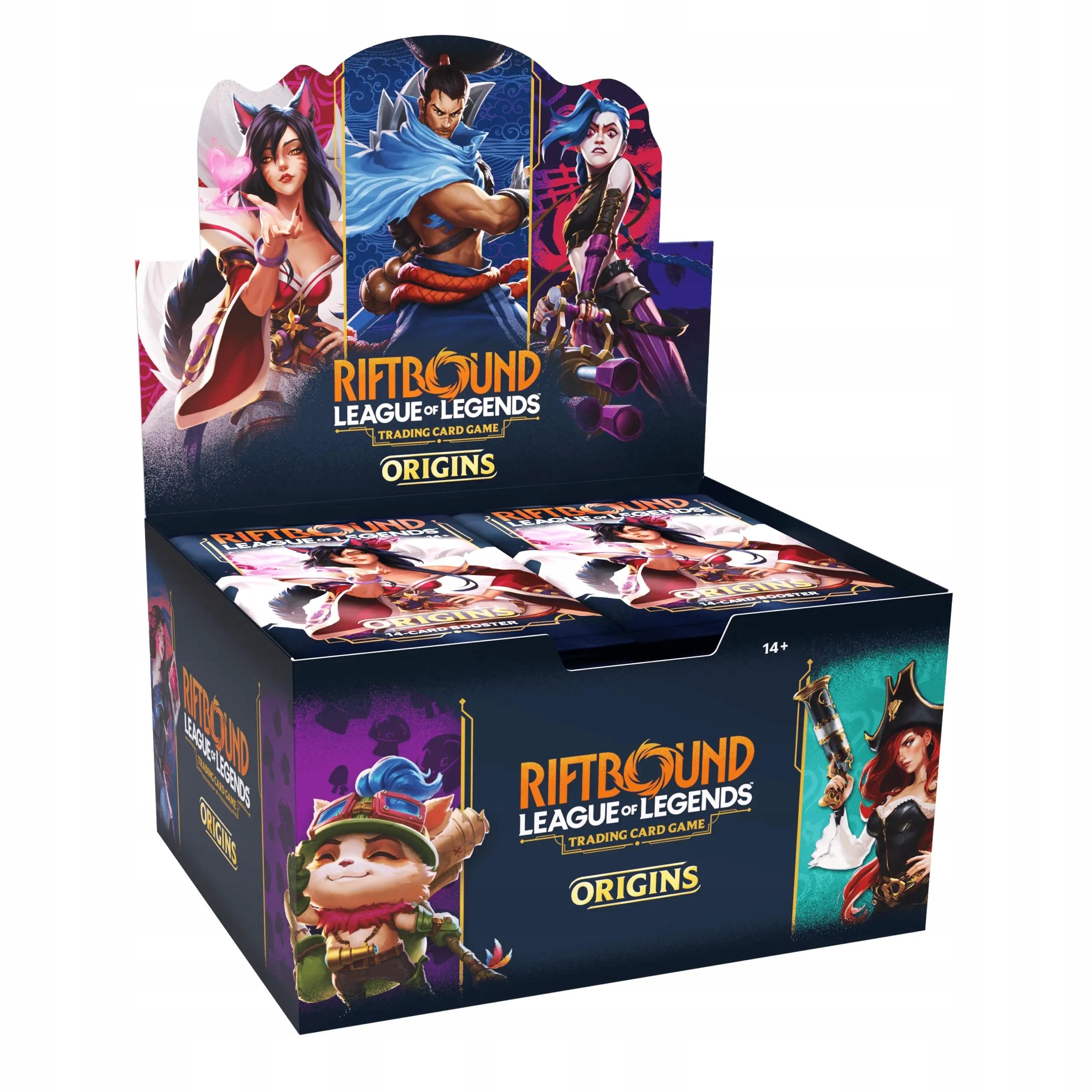 Szakadékkötött: League Of Legends Kártyajáték: Origins - Booster Box (24 csomag)