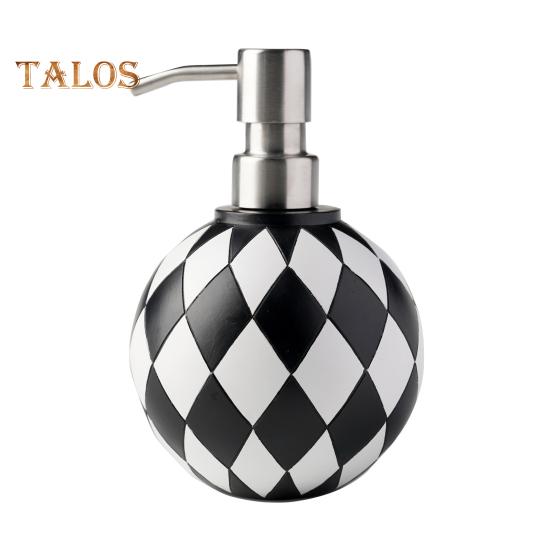 

Диспенсер для мыла из нержавеющей стали, прочный, устойчивый к ржавчине, гладкий корпус из смолы, легко моющийся контейнер для мыла чёрный