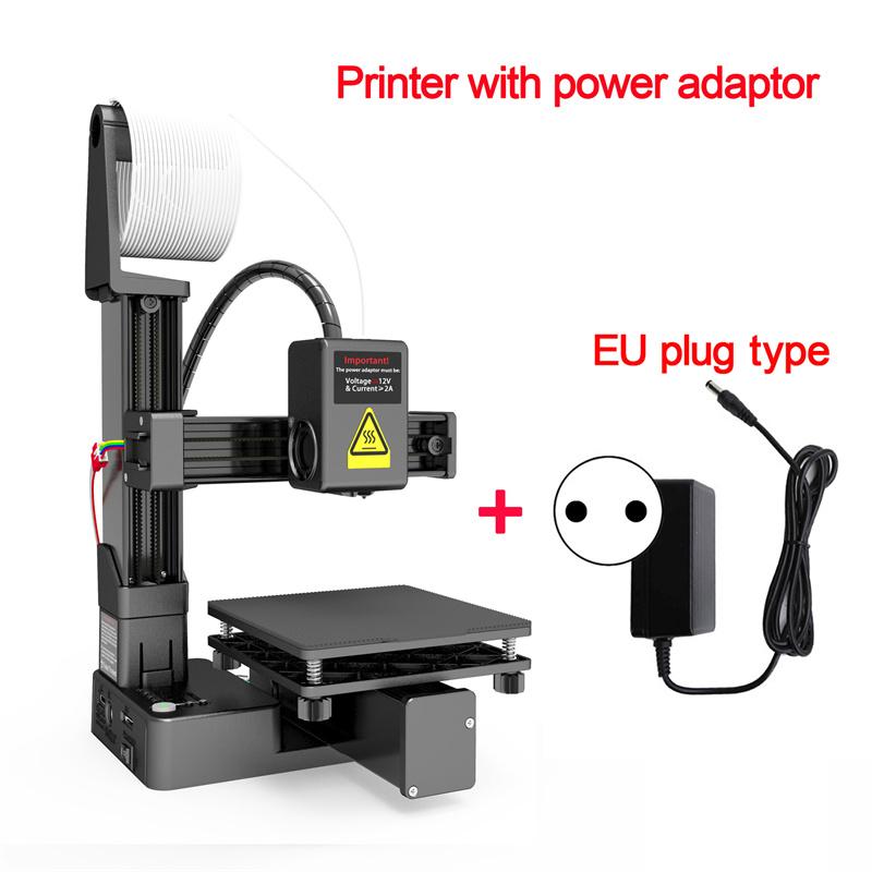 New 3D Printer High Layer Resolutions Frequency Division Multiplexing ABS All Metal Nozzle Small 3D Printer For Model Making EU