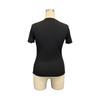 Women's Summer Decoration Decal Round Neck Short Sleeve Fashion T-shirt Top