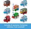 THOMAS & FRIENDS Thomas the Tank Engine Minis Advent Calendar 2024 Christmas Toys 24 Miniature Trains and Cars for Preschoolers Ages 3 and Up
