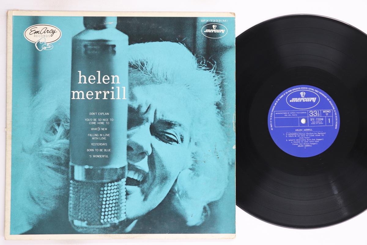 

LP Record HELEN MERRILL - Helen Merrill SFX7333 MERCURY 1971 Japan Jazz Used