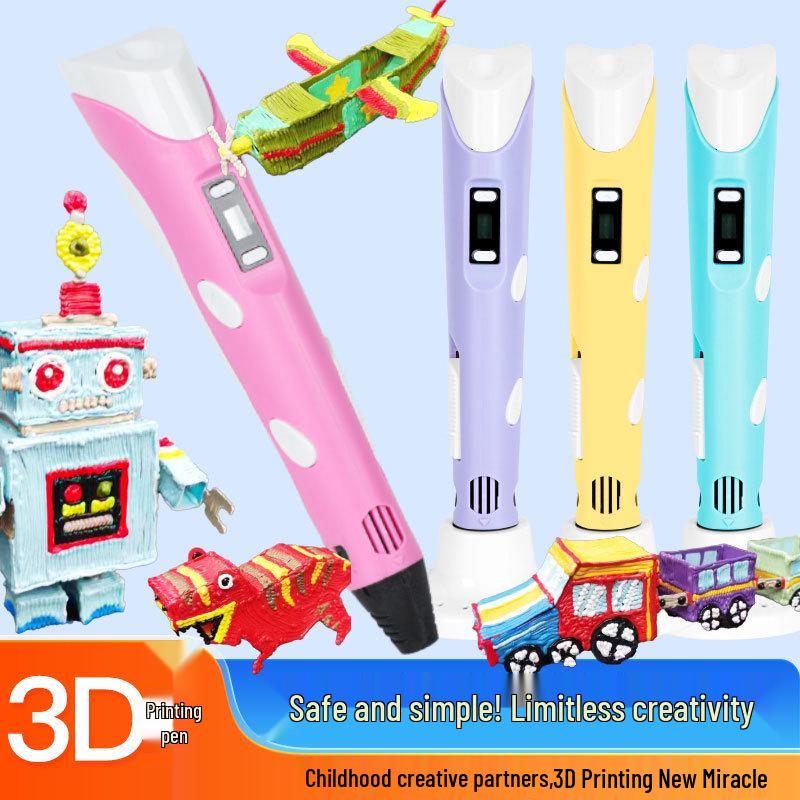 Ma Liang's Magic Brush: 3D Printing Pen for Children's Creative Doodling and Painting