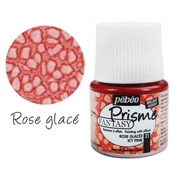Peinture - Fantasy - Prisme - Rose glacé - 45 ml - Brillant - Intérieur
