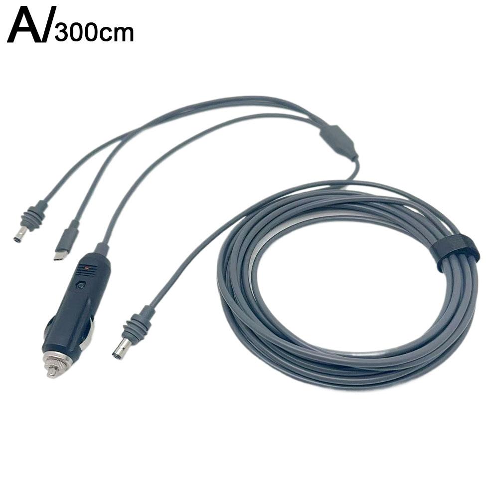 

For Starlink Mini 3-in-1 To DC Power Cable Mini Type-c Charging Cable 3 in 1 To DC Power Cable For Starlink Waterproof