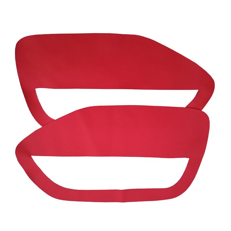 

Применимо05-09Ford Wild Horse Дверная панель Кожаная опора двери Кожаные принадлежности для дизайна салона автомобиля Новая наклейка для автомобиля с орнаментом Red【2Piece Pack】