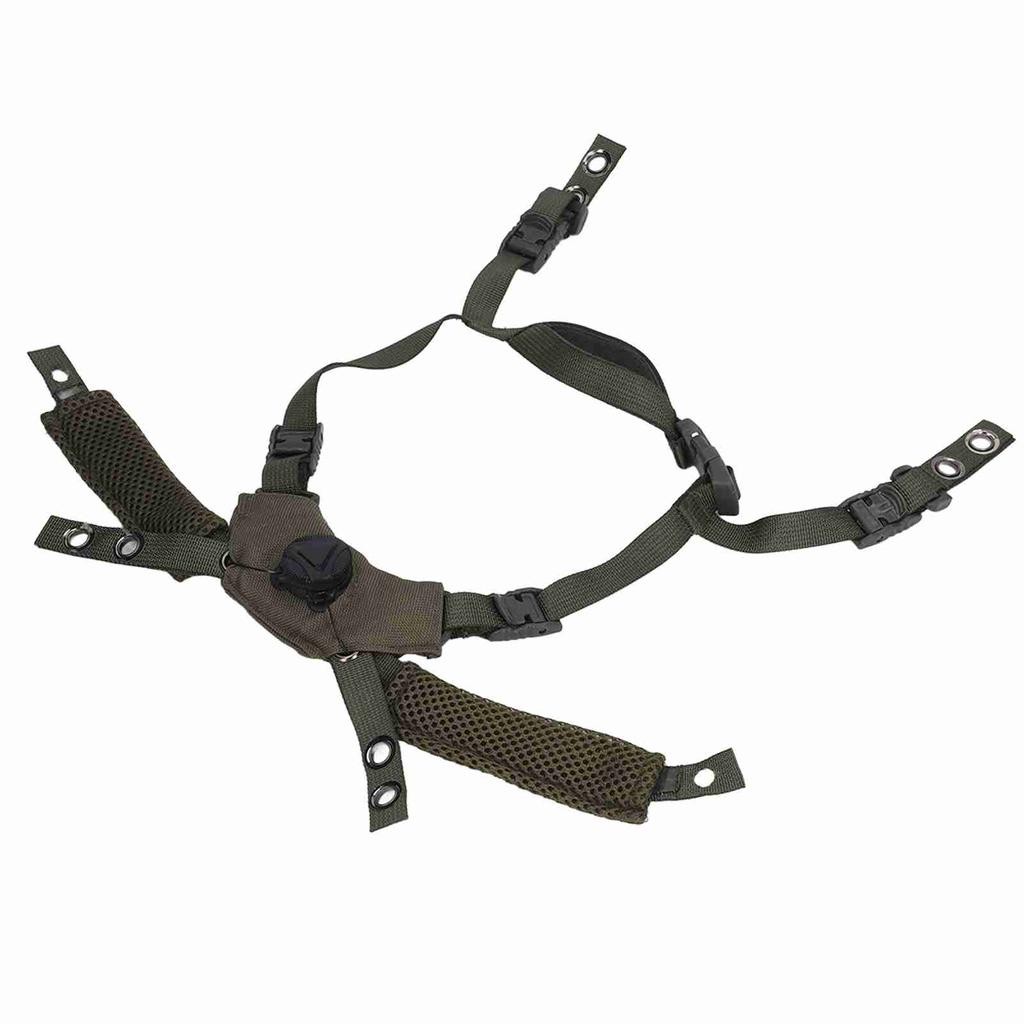 Adjustable Dial Suspension System Chin Strap Helmet Accessories for Fast for MICH for Wendy Helmet OD Green