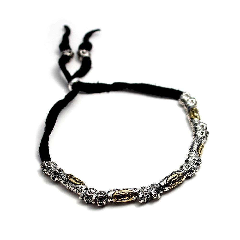 

good vibrations Mexican Skull Bracelet