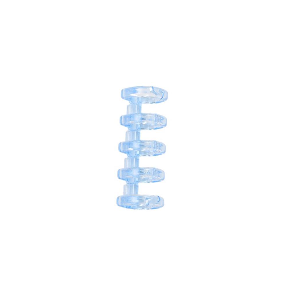 10pcs 5 Holes Loose Leaf Binder Rings Binding Supplies Spring Spiral Rings Binder  School Supplies