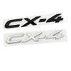 ABS Car Body Fender Side 3D Letter Emblem for Mazda CX4 CX5 CX7 CX30 CX50 CX60 CX90 C-HR Rear Trunk Badge Replaced Sticker lfpaz09