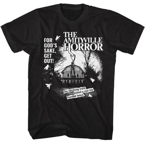 Amityville Horror Flies T-ShirtBlack Unisex T-Shirt M