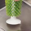 Kitchen Vertical Suction Cup Sink Cup Brush Glass Cleaning Scrub Tool Kitchen Bottle Cleaning Washing Brush