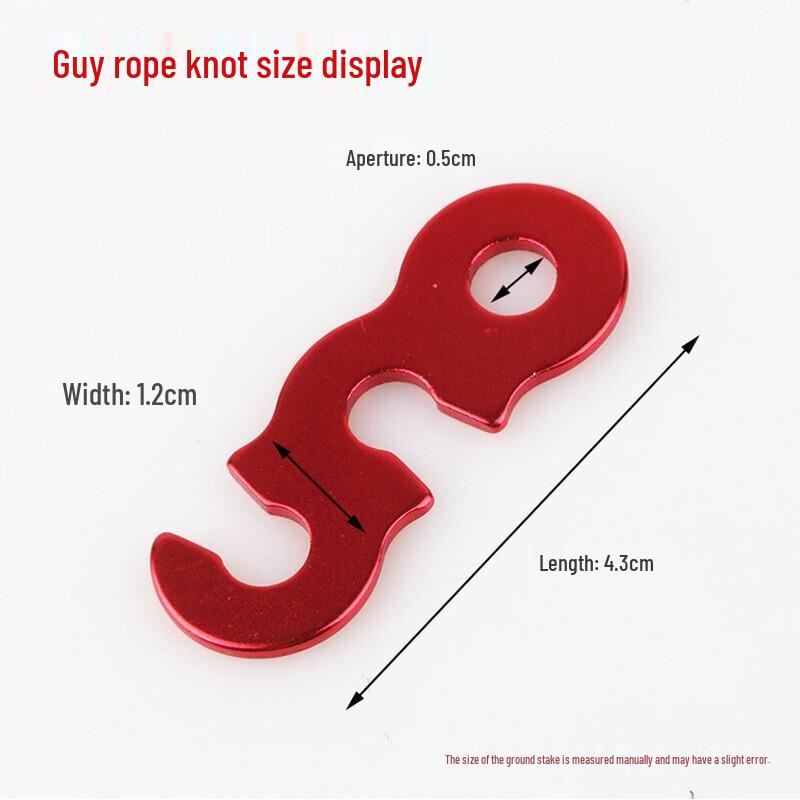 Churong Outdoor 4mm Reflective Tent Rope Kit