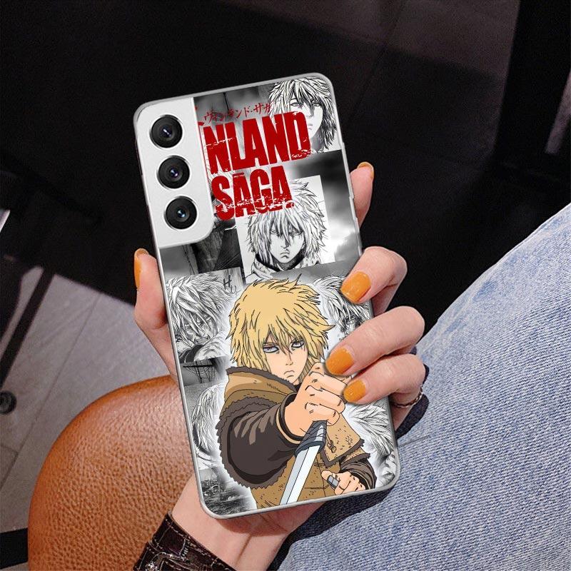 Vinland Saga Phone Case For Samsung Galaxy S24 S25 Edge S26 Ultra S23 S22 S21 Plus S20 FE + Personalized Print Cover Galaxy S24
