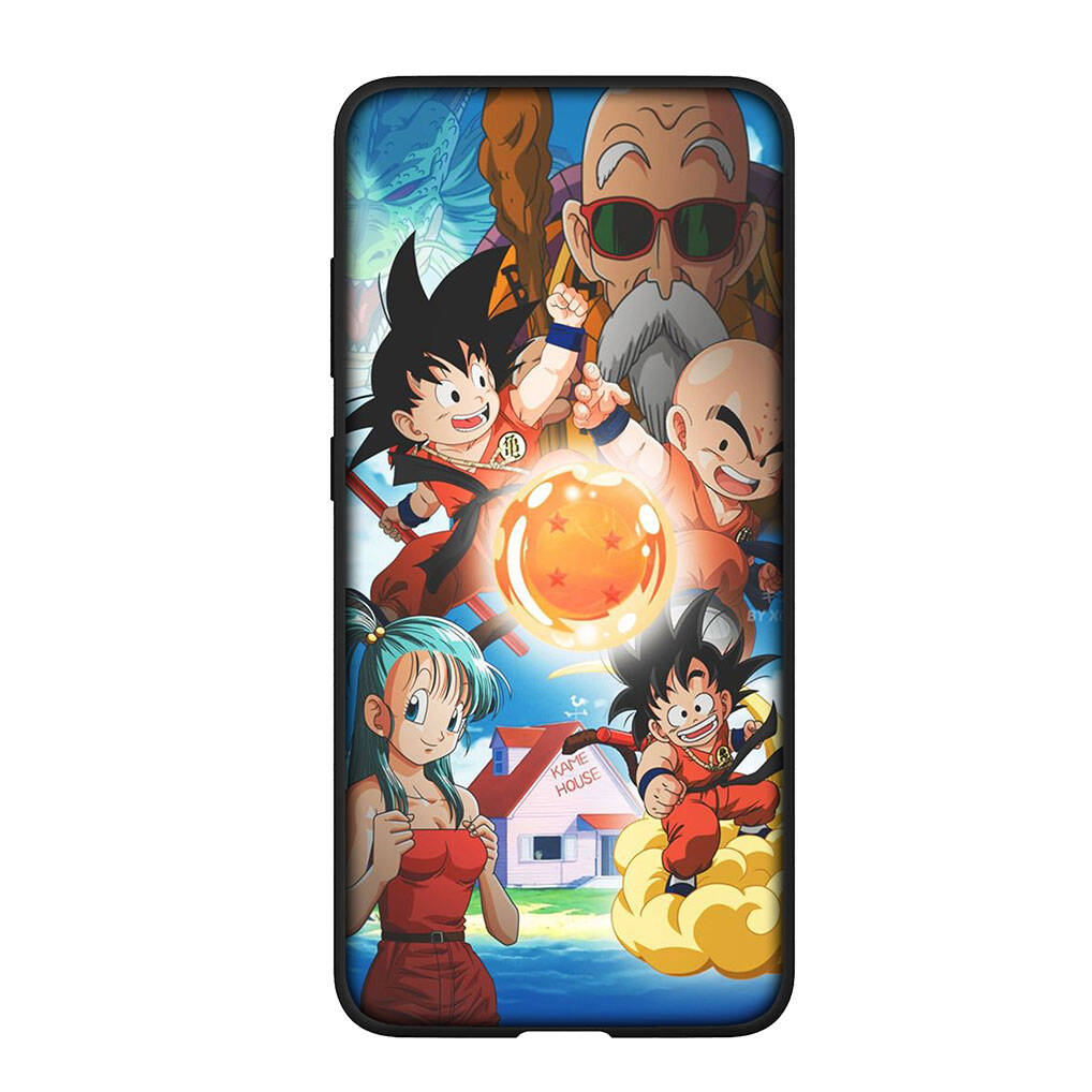 Dla Samsung Galaxy S25 S24 S23 S22 Ultra FE Plus A17 A37 A57 A56 A55 A06 A16 A15 A36 A26 A35 A05 A25 A54 A34 Etui na Telefon Kreskówka Dragon Ball Goku Pokrowiec