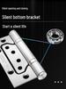 4-inch Silent Bearing Male-Female 304 Stainless Steel Hinge for Wooden Doors