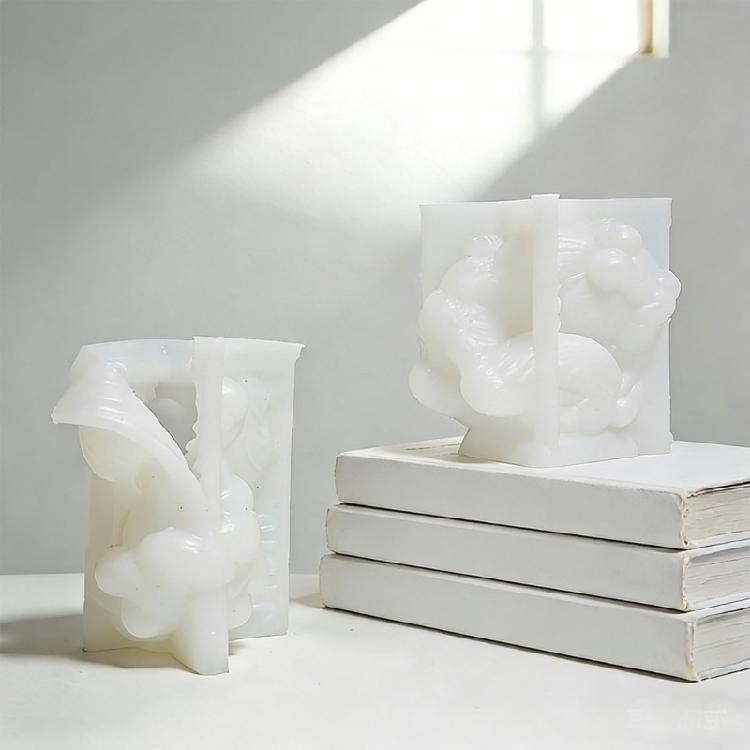 Horse Candle Mould Silicone Roman Pillar Structure For Customizable Candle Creation And Display