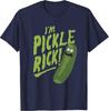 I'm Pickle Rick Mens T Shirt Cool and Funny Morty Design Schwifty Joke Design Streetwear Casual Tee Top Funny Tshits Cotton Tees
