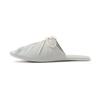 Francfranc Satin Room Antibacterial and Indoor Slippers Lace-Up Shoes, Mint, Deodorizing,