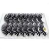 Makeup Tools Handmade Long Full Volume Eyelash Extension False Eyelashes 4D Mink Hair 25mm Lashes