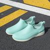 Fashionable Women's Spring And Autumn Rain Shoes, Casual, Lightweight, Waterproof, Non Slip, Kitchen Car Wash Work Rubber Shoes