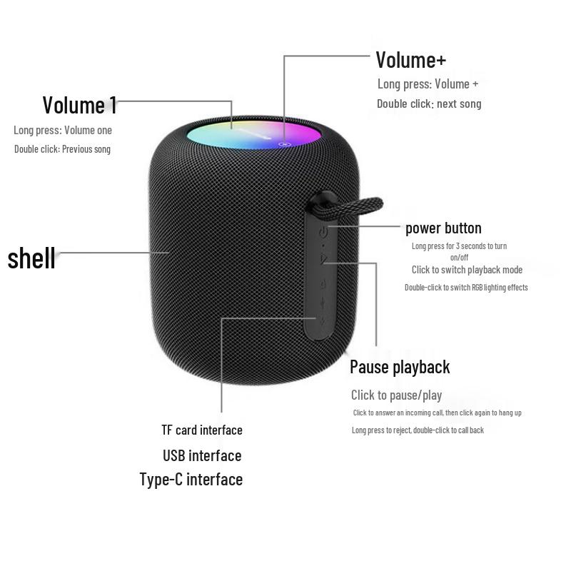 Newman K228 Portable Bluetooth Speaker