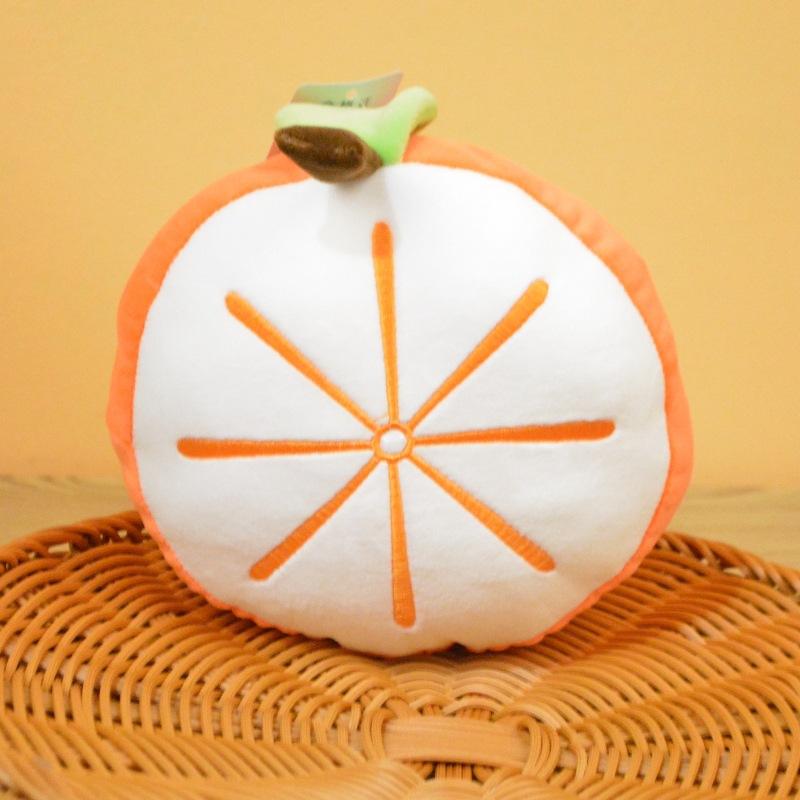 New simulated fruit plush toy cute doll watermelon avocado eight inch throwing gift claw machine doll