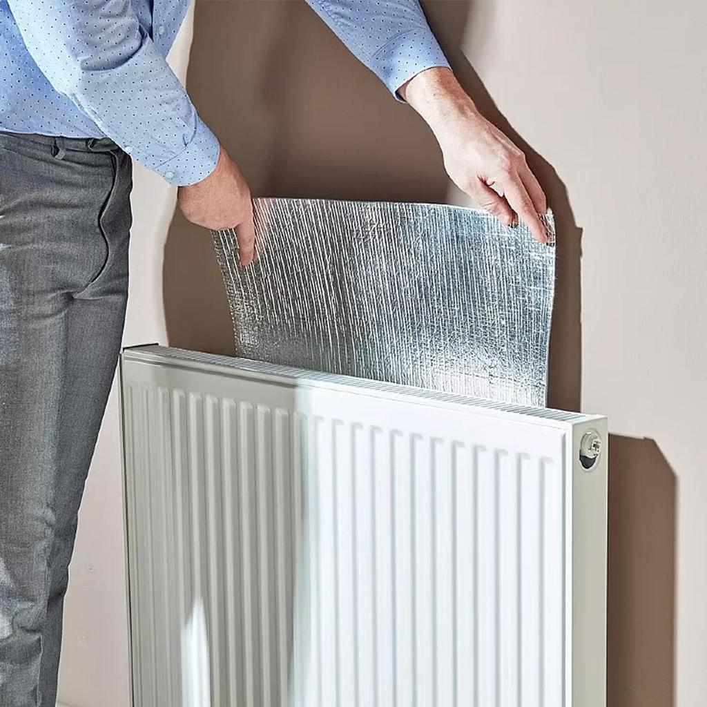 Radiator Reflective Film Wall Thermal Insulation Reflective Film Aluminum Foil Thermal Insulation Film PET Aluminized Film