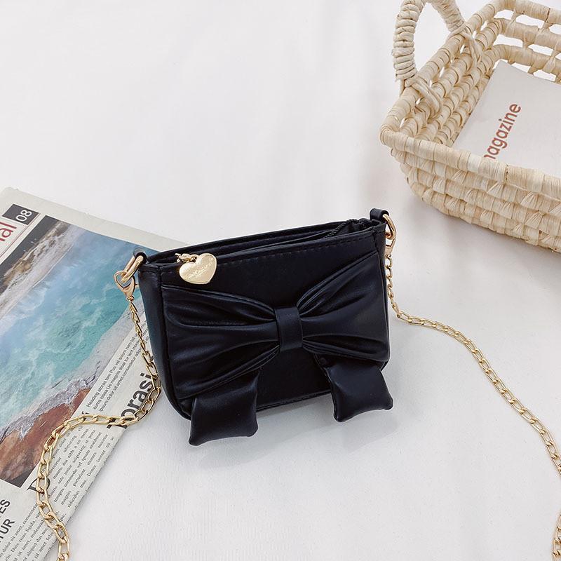 Stylish Children's Butterfly Knot Handbag With Chic Design For Young Girls